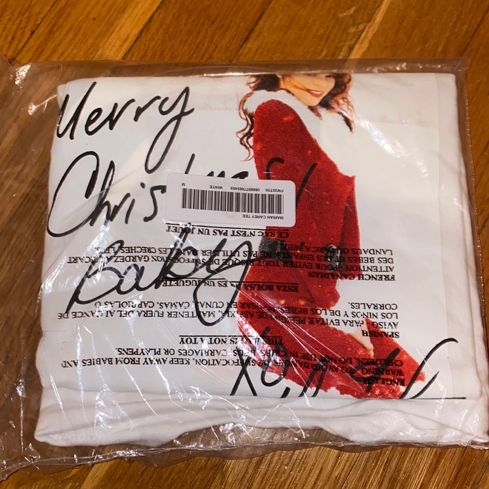 Mariah Carey Supreme Tee Size Medium FW 20’